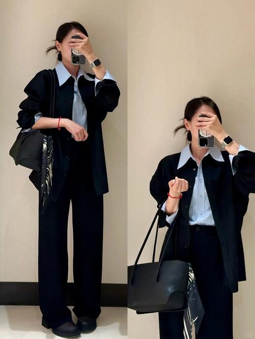 【高品质私服】【IC精纺羊毛平纹中长风衣】品质卓越，轻薄舒适，易于打理G1552-CC【无标出货 介意慎拍】 商品图5