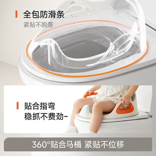 【冬日暖拥】曼龙儿童马桶坐便圈宝宝坐便器男女孩马桶圈婴儿马桶垫辅助上厕所 商品图2
