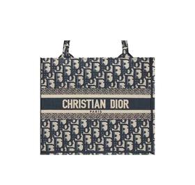 D家  BOOkTote老花满印   刺绣托特包购物袋  女款（CB）