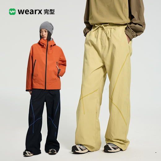 撞色哈苏线垂感休闲运动裤 商品图4