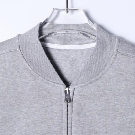 87638SDSA男士秋冬新款痞帅男装美式渐变印花字母数字拉链卫衣百搭宽松 商品图2