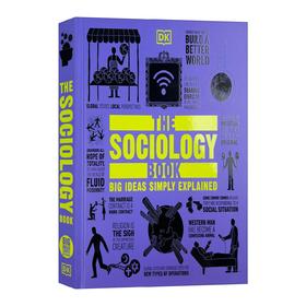 DK社会学百科 英文原版 The Sociology Book 人类的思想百科丛书 全彩精装进口英语书 英文版原版书籍