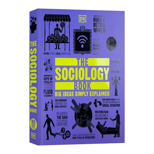 DK社会学百科 英文原版 The Sociology Book 人类的思想百科丛书 全彩精装进口英语书 英文版原版书籍 商品图0