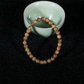 BG.ZJ0906-28 文莱九分沉手串， 6mm， 3.10g