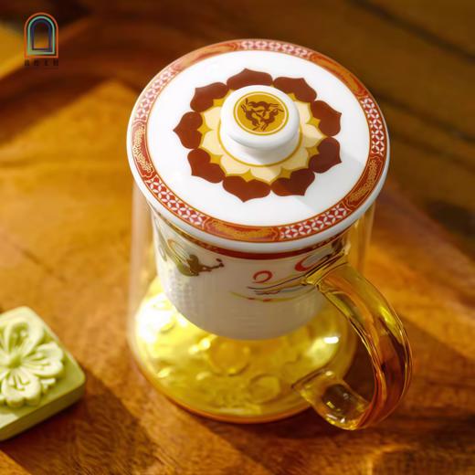 敦煌文创 敦煌飞花映沙 ·琉璃彩杯 商品图4