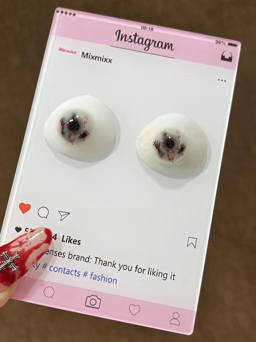 【万圣节限定、售完不补】Mixmixx半年抛·噬瞳狱印·14.5mm大着色 商品图5