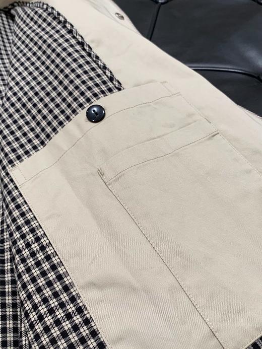 【高品质私服】【IC高密斜纹棉单排扣风衣】挺阔有韧性，塑形性佳，舒适亦有型G1533-CC【无标出货 介意慎拍】 商品图13