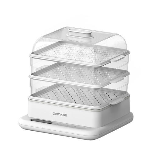 Zemkon家用蒸锅早餐机蒸煮一体锅三层全自动多功能电蒸锅 商品图4