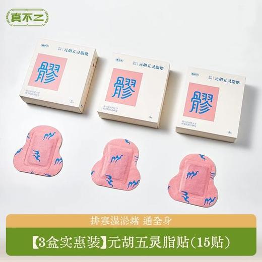 (包邮)真不二元胡五灵脂八髎贴 艾灸贴5片/每盒（两种规格） 商品图1