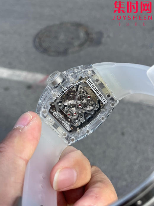 墙裂推荐 V4升级版 新力作 EUR理查德米勒RM056-雪琉璃！RM56透明壳 男士腕表 劲爆的真陀飞轮腕表！震撼来袭！ 商品图4