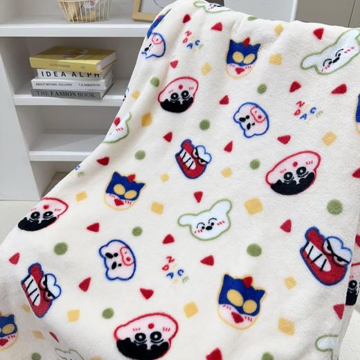 【超好看又保暖】布丁狗毛毯秋冬保暖毯子宿舍盖腿毯办公室便携午睡毯沙发毯汽车毯。rb 商品图2