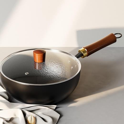 DUMIK中科德马克一人食系列锤纹小铁锅D-CF24Y41 商品图6