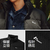 森马羽绒服男冬80绒子宽松立领面包服2025新款绣花肌理感外套百搭 商品缩略图3