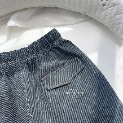 【超模君精选】LUOQIQI绵羊毛牛仔弯刀裤 羊毛牛仔面料柔软舒适又保暖 微弯刀裤型显瘦遮肉 款式时尚百搭不挑人 商品图5