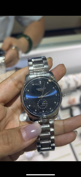 名匠蓝盘钻刻42mm 秒拍链接