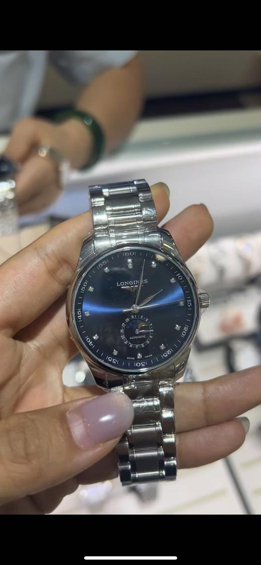 名匠蓝盘钻刻42mm 秒拍链接 商品图0