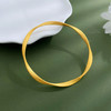 【限时克减150元】足金999 #莫比乌斯 5G黄金实心固口丝绒绸缎莫比乌斯环手镯(AN5GSZ00020),(预售产品下单后不退款不退货不换货不补差价) 商品缩略图1