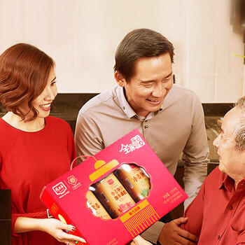 精力沛全家福小麦胚芽燕麦片黑麦礼盒1350g高蛋白高纤营养早餐送礼品 商品图3