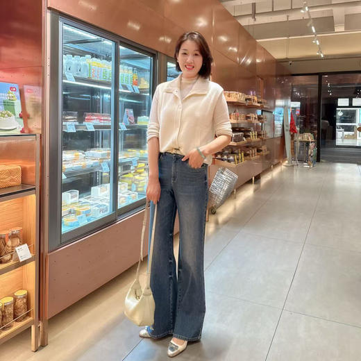 （康赛妮A类纱线）火桐hooton 万能马甲 厚款山羊绒无袖开衫马甲24A055 商品图4