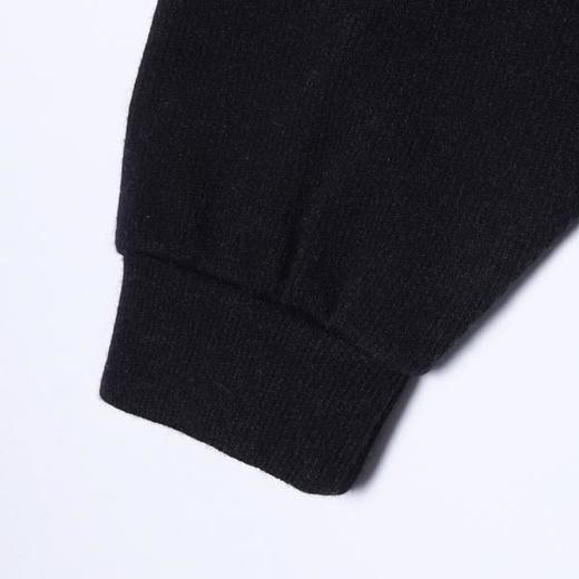 35595SDSA男士秋冬新款痞帅男装韩版简约纯色拉链立领针织卫衣百搭外套 商品图4