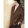 牧衣游原创 进口澳毛呢机绣双面穿短外套女软糯轻盈毛呢外套 百川 商品缩略图1