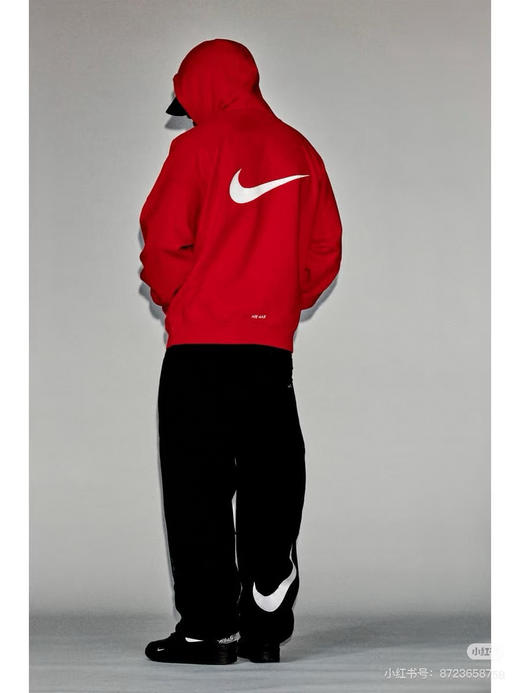 爆款𝐒𝐮𝐩𝐫𝐞𝐦𝐞x𝐍𝐤 联名开胸卫衣 男女款 大孩子们冲啦，预售！13天左右发货 商品图8