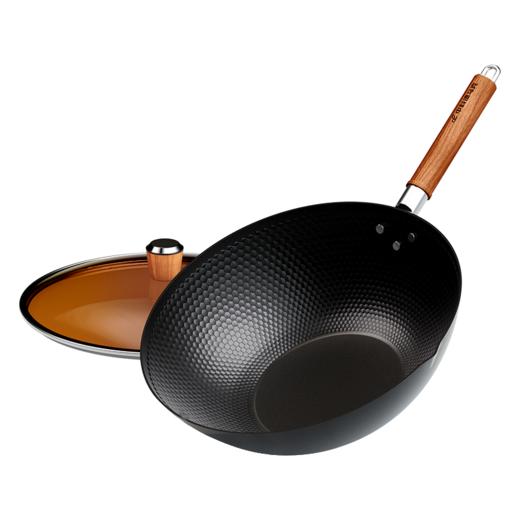 DUMIK中科德马克极铁二代钛极·铁不粘0涂层铁锅D-CF30T42 商品图6