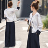 2025新款新中式春秋短外套阔腿裤两件套GJC2511 商品缩略图1