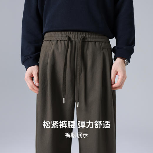 休闲百搭松紧长裤 商品图6