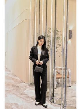 【高品质私服】【IC厚弹力羊毛罗马布宽松直筒裤】甄选澳洲羊毛，U越弹力零拘束感G0618-CC【无标出货 介意慎拍】