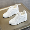 新款内增高真皮百搭运动休闲耐磨韩版小白鞋AM638 商品缩略图2