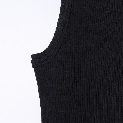 SDSA男士秋冬新款痞帅男装潮牌纯色休闲背心百搭设计师潮流上衣 商品图2