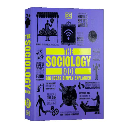 DK社会学百科 英文原版 The Sociology Book 人类的思想百科丛书 全彩精装进口英语书 英文版原版书籍 商品图1