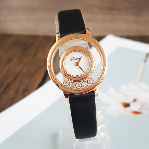 【95新】CHOPARD 萧邦HAPPY DIAMONDS系列209417-5001石英机芯26MM（女款）100925TB38  商品图3