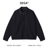 252716SDSA男士秋冬新款痞帅男装潮牌撞色拼接拉链翻领夹克休闲百搭外套 商品缩略图1