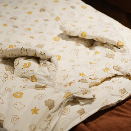 东济堂儿童纯棉加厚养生睡袋  防踢被，被子般宽松，睡袋样贴心 商品图4