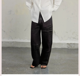 佐丹奴女装25年商场同款茧形牛仔裤05415037