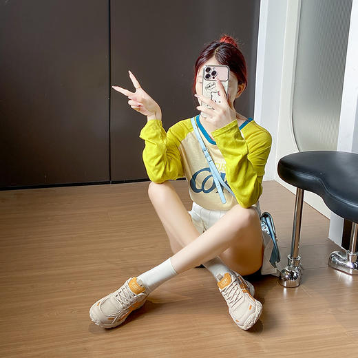 2个款式【轻梵 冰丝网面内增高老爹鞋】冰丝透气科技 双脚自由呼吸 创新冰丝网面材质 打造360循环透气系统 复刻经典老爹鞋廓形 复古拼色设计流畅线条 轻松驾驭潮流街头风格 商品图1