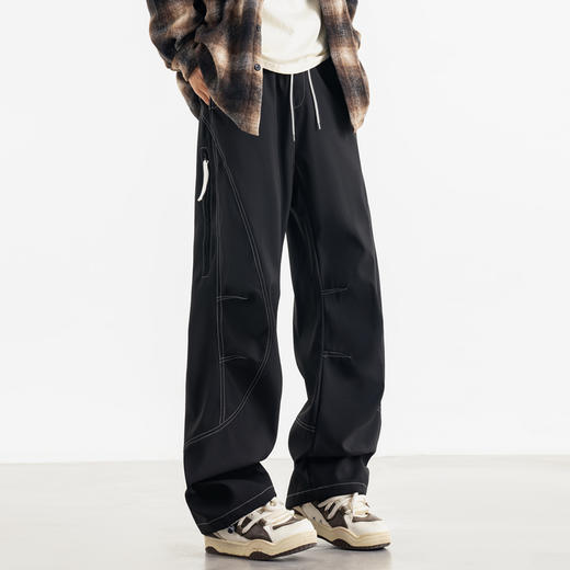 蓝*同款！【Schenvega 户外三防耐磨情侣工装裤】臻选品质面料 软糯亲肤 防污 抗皱 防风 防水 耐磨 透气 上身舒爽 不压身高 788 商品图1