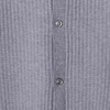 259059SDSA秋冬新款痞帅男装慵懒风竖纹纽扣圆领假两件开衫针织毛衣百搭 商品缩略图3