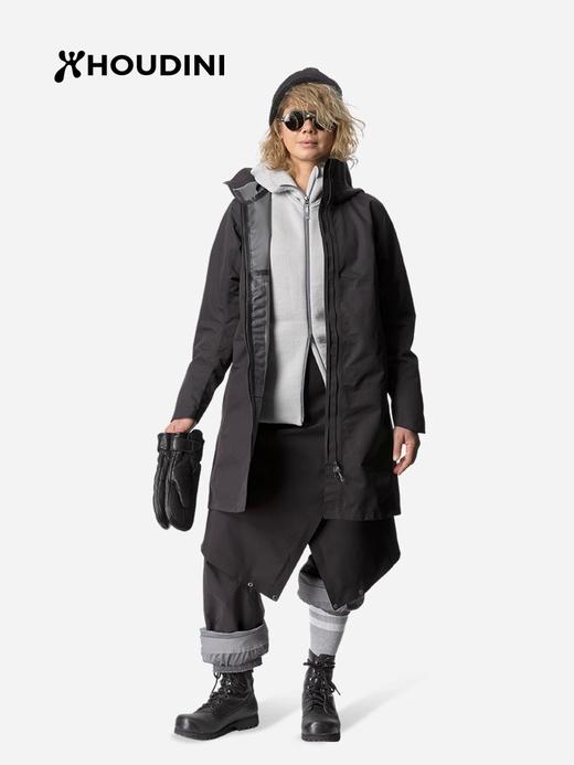 HOUDINI胡丁尼 One Parka II代 唯衣女春秋防风防水硬壳派克大衣冲锋衣 810038 商品图3