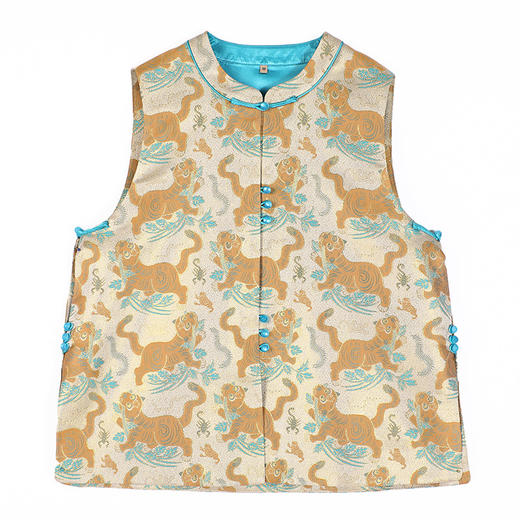 织锦提花新中式马甲AYK2403147 商品图4