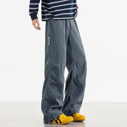 蓝*同款！【Schenvega 户外三防耐磨情侣工装裤】臻选品质面料 软糯亲肤 防污 抗皱 防风 防水 耐磨 透气 上身舒爽 不压身高 788 商品图2