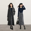 【周末秒杀】熙世界复古长袖针织拼接磨毛格纹内搭假两件连衣裙女2025秋冬新款 商品缩略图2