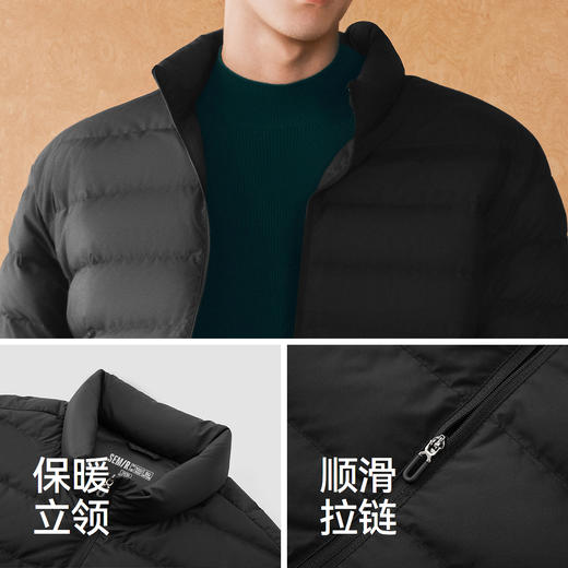 商场同款|森马羽绒服男冬90绒子防泼水防油内胆2025新款情侣外套 商品图3