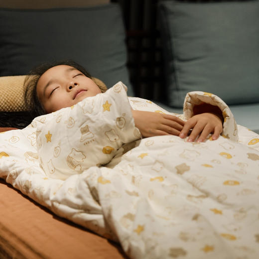 东济堂儿童纯棉加厚养生睡袋  防踢被，被子般宽松，睡袋样贴心 商品图1