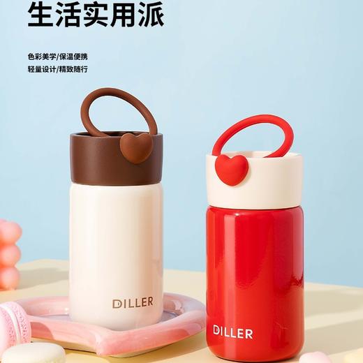 【创意水杯】迪乐贝尔新款简约迷你口袋水杯 轻巧便携学生成人旅行水杯 商品图2