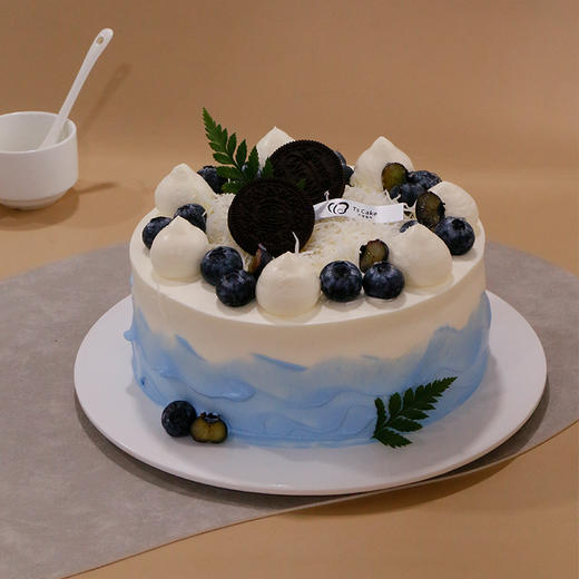 藻蓝酸奶蛋糕-口味蛋糕系列 商品图0