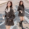 XRY9281英伦风立领休闲风衣女中长款2025春秋新款系带收腰气质小个子外套 商品缩略图0