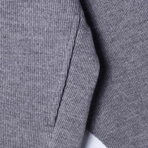 35595SDSA男士秋冬新款痞帅男装韩版简约纯色拉链立领针织卫衣百搭外套 商品图3